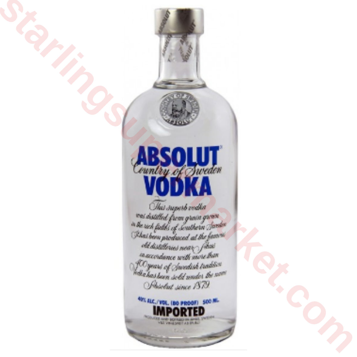 ABSOLUT VODKA BLUE 50 CL