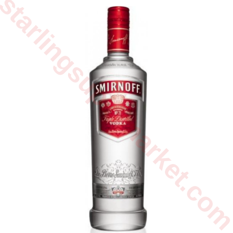 SMIRNOFF VODKA RED 75 CL