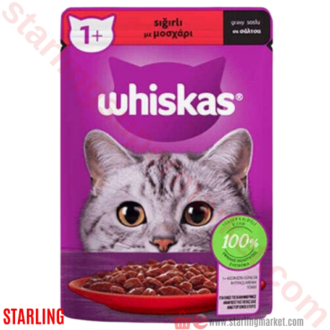 WHISKAS KEDI MAMASI ISLAK SIGIRLI 85 G