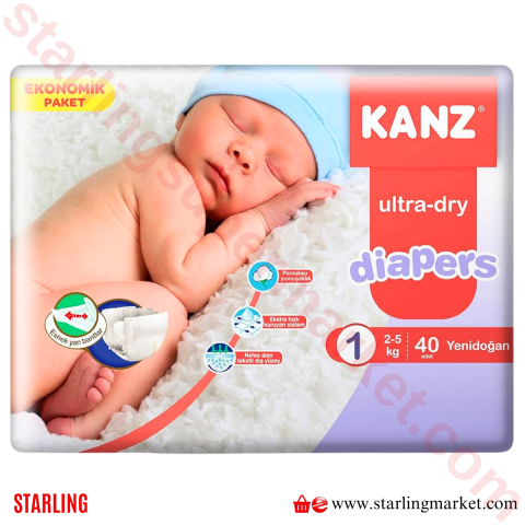 KANZ BEBEK BEZI YENIDOGAN EKO NO:1 2-5 KG