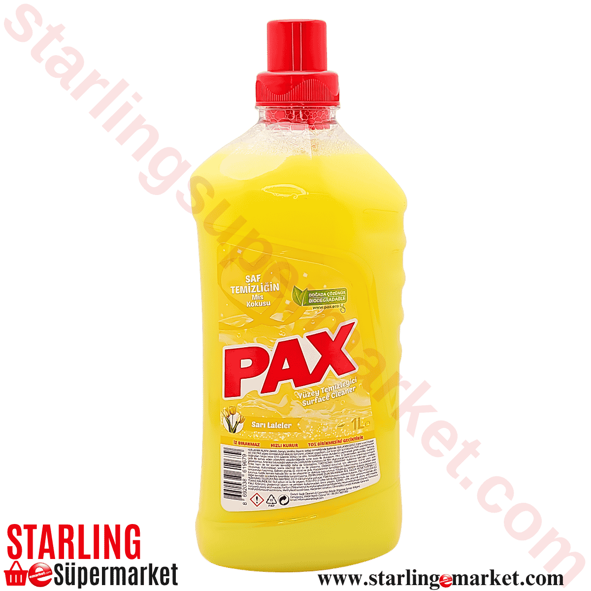 PAX YUZEY TEMIZLEYICI SARI LALELER 1000 ML