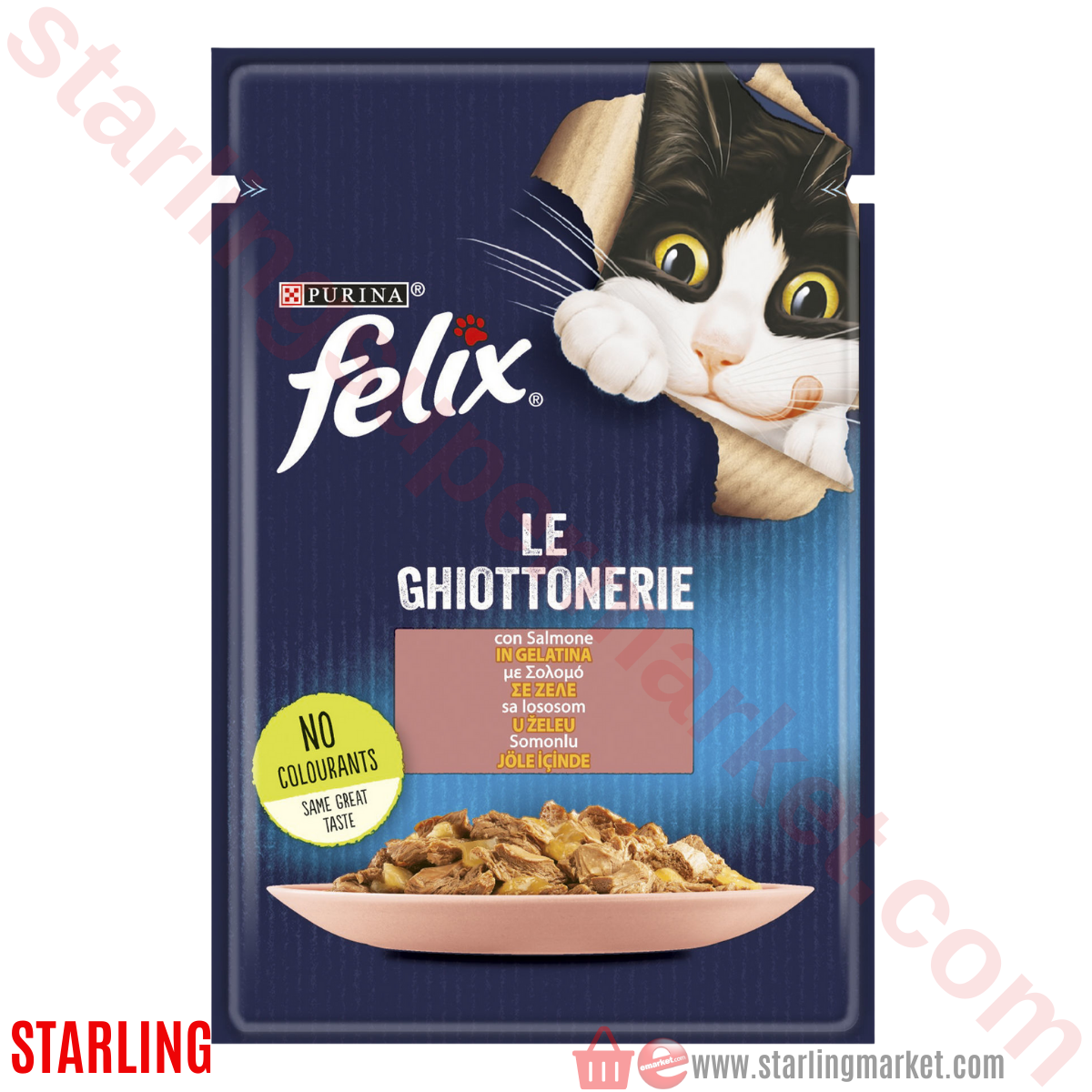 FELIX KEDI MAMASI ISLAK AGAIL GIJ SALMON POUC 85 G