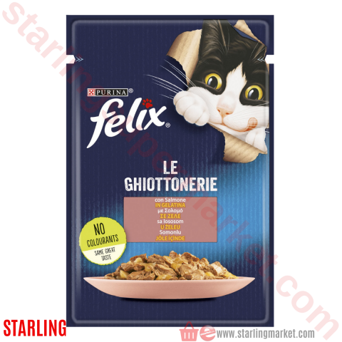 FELIX KEDI MAMASI ISLAK AGAIL GIJ SALMON POUC 85 G