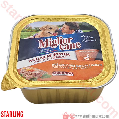 MIGLIORCANE KOPEK MAMASI ISLAK BEYAZ ET-HAVU 150 G