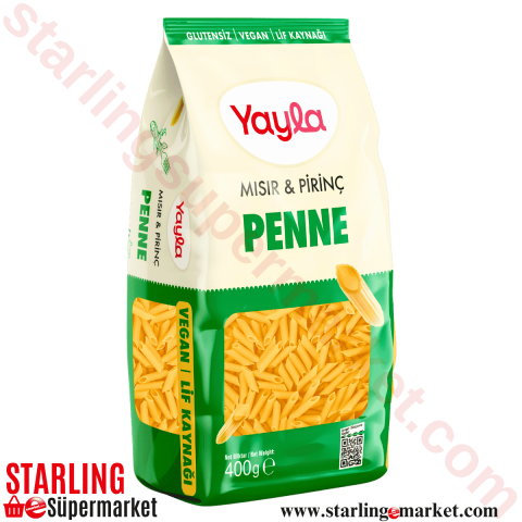 YAYLA MAKARNA MISIR PIRINC PENNE 400 G