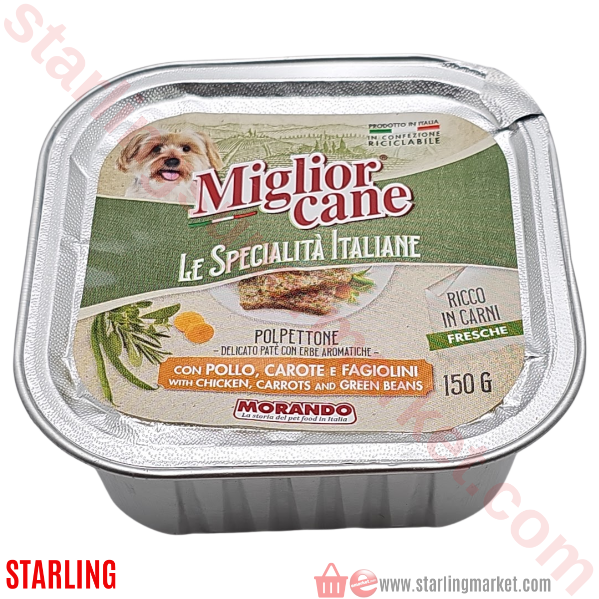 MIGLIORCANE KOPEK MAMASI ISLAK TAVUK-HAVUC 150 G