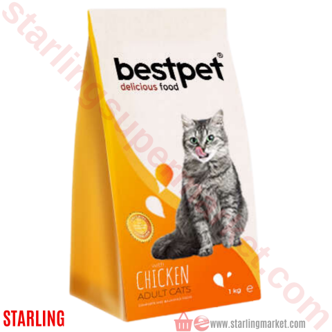 BESTPET KEDI MAMASI KURU TAVUKLU 1 KG