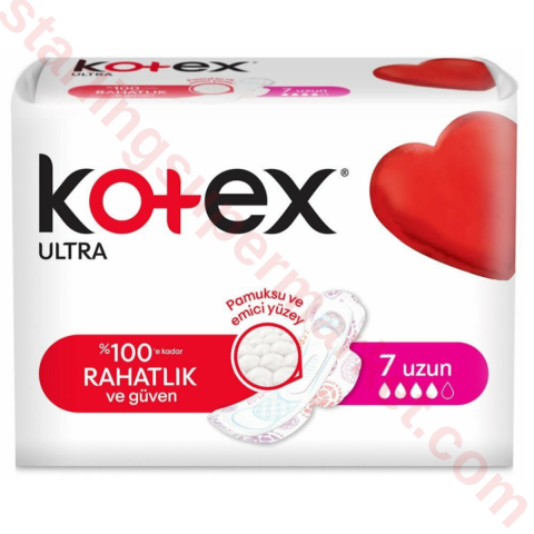 KOTEX ULTRA PED UZUN 7 LI