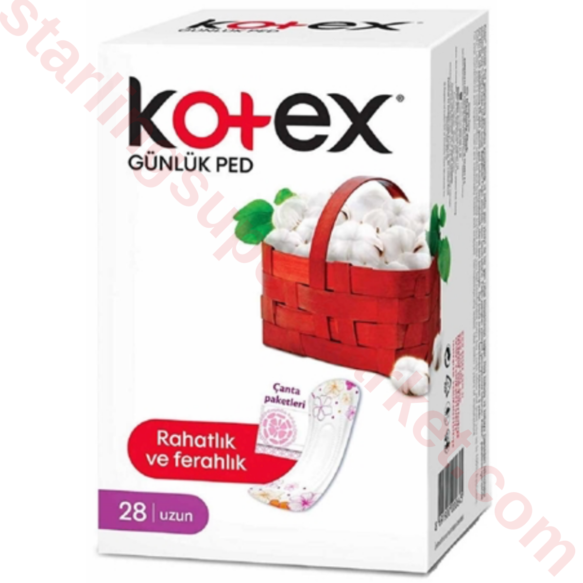 KOTEX ANYDAYS UZUN 28 LI