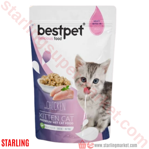 BESTPET KEDI MAMASI ISLAK TAVUK JOLE YAVRU 85 G