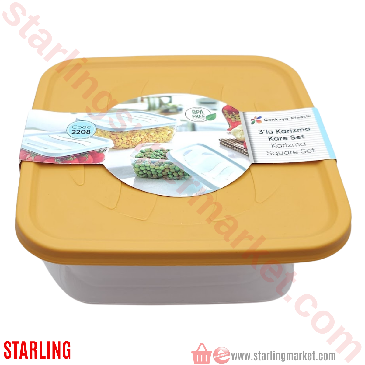 KARIZMA SAKLAMA KABI KARE SET 3 LU