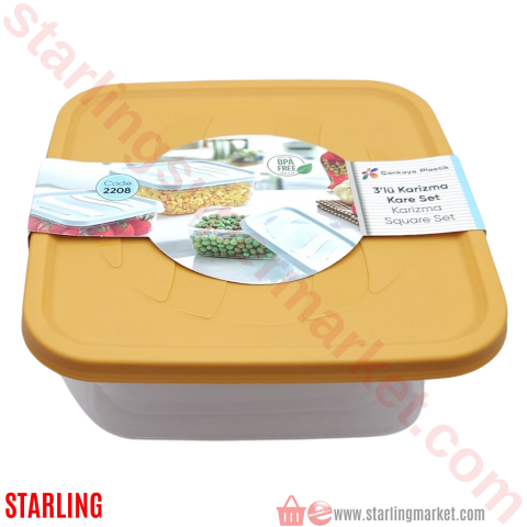 KARIZMA SAKLAMA KABI KARE SET 3 LU