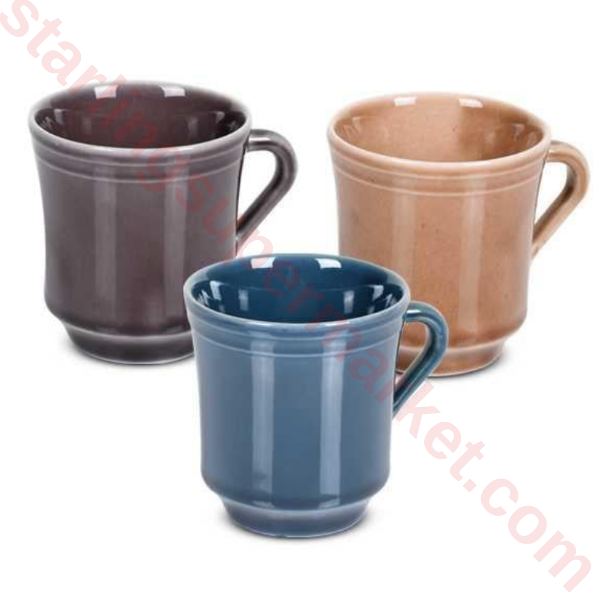 PORLINE PORSELEN KARISIK KUPA 9 MODEL