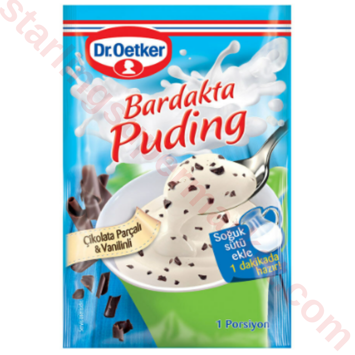 DR OETKER PUDING BARDAKTA CIKO.PAR.&VANILINLI 32 G