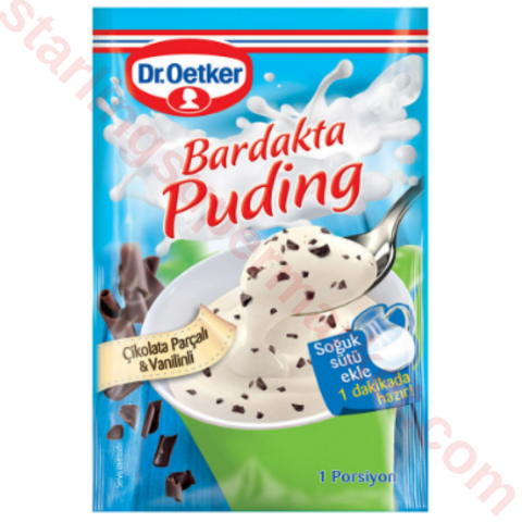 DR OETKER PUDING BARDAKTA CIKO.PAR.&VANILINLI 32 G