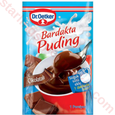 DR OETKER PUDING BARDAKTA CIKOLATALI 33 G