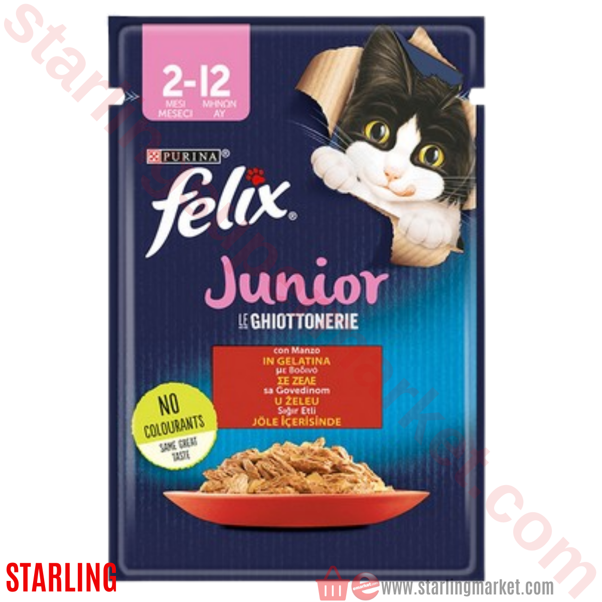 FELIX KEDI MAMASI ISLAK JUNIOR AGAIL GIJ BIF 85 G