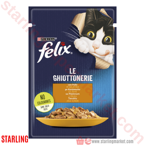 FELIX KEDI MAMASI ISLAK AGAIL GIJ CHICKEN POU 85 G