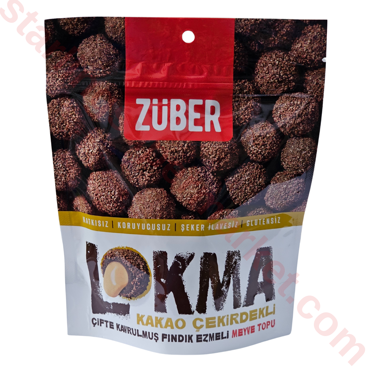 ZUBER LOKMA KAKAO CEKIRDEK-FINDIK MEYVE TOPU 96 G