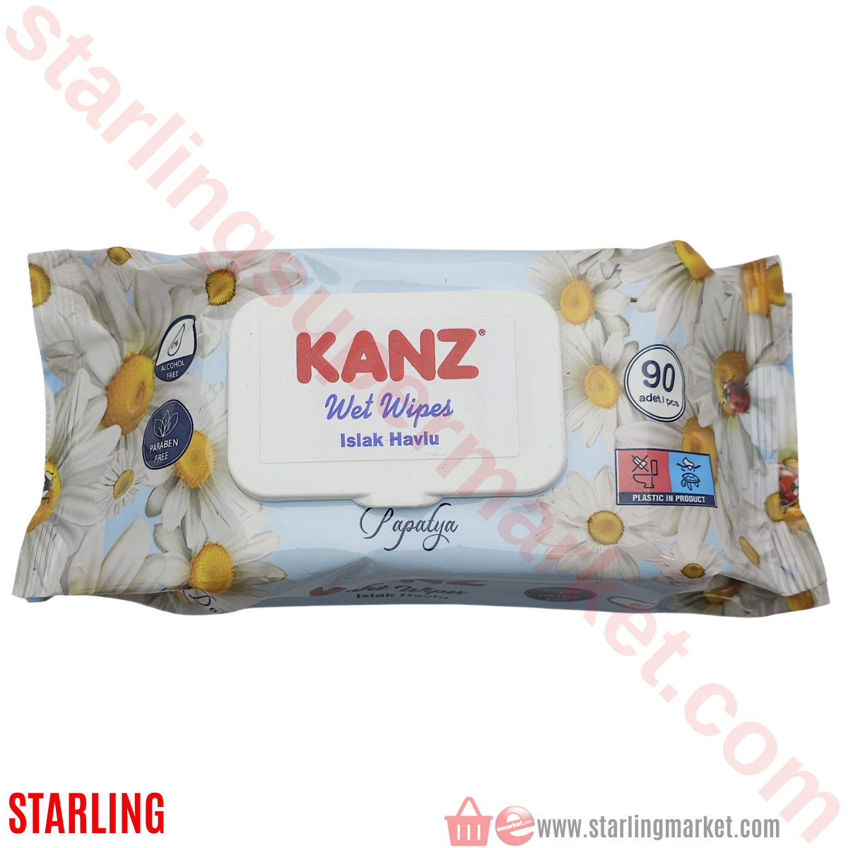 KANZ ISLAK HAVLU PAPATYA 90 LI