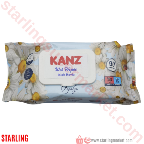 KANZ ISLAK HAVLU PAPATYA 90 LI