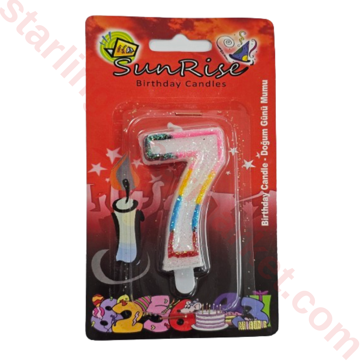 SUNRISE MUM YILDIZLI RAKAMLI NO:7