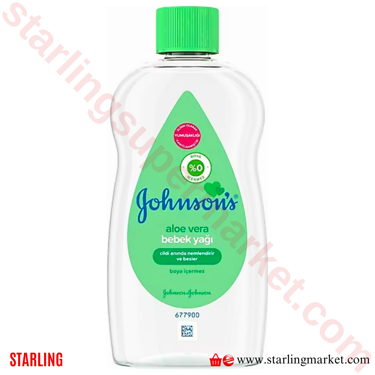 JOHNSONS BABY YAG ALOE VERA 500 ML