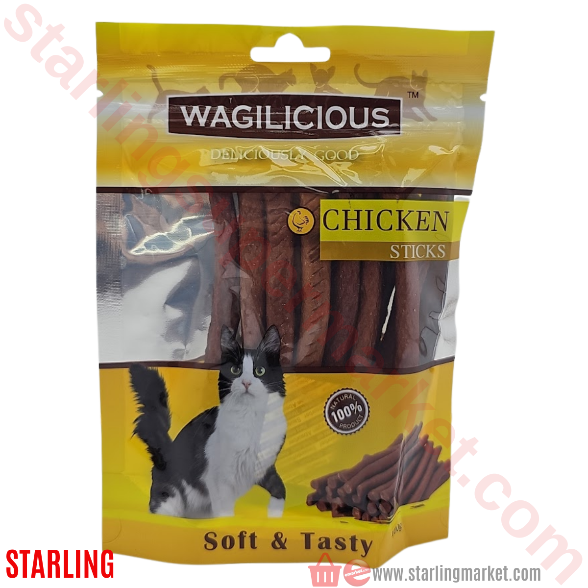 WAGILICIOUS KEDI ODUL MAMASI CHICKEN STICK 100 G