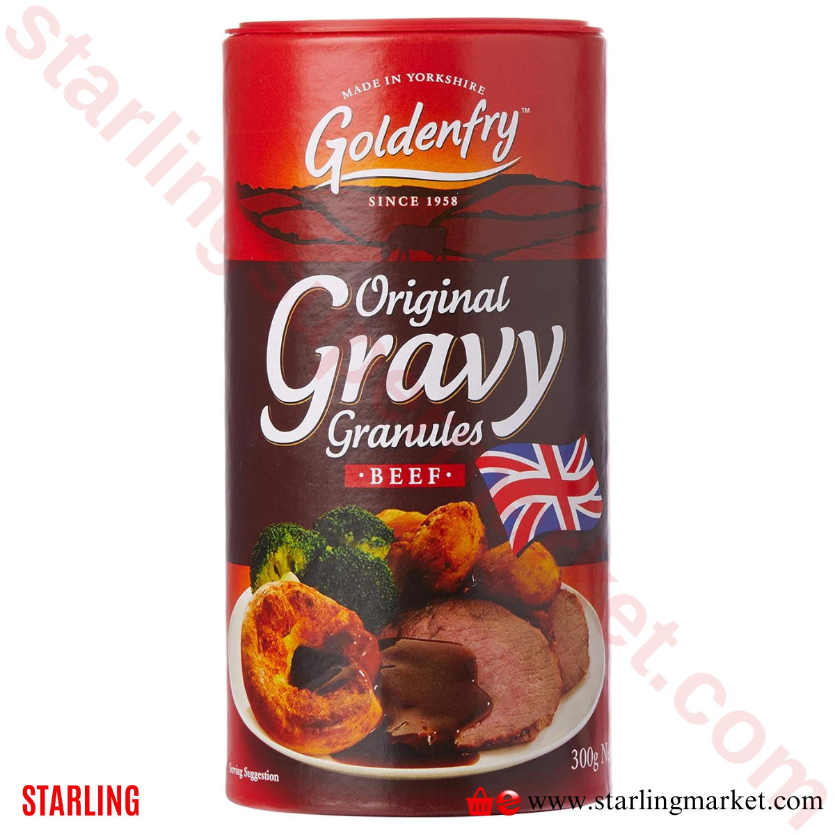 GOLDENFRY BEEF GRAVY GRANULES 300 G