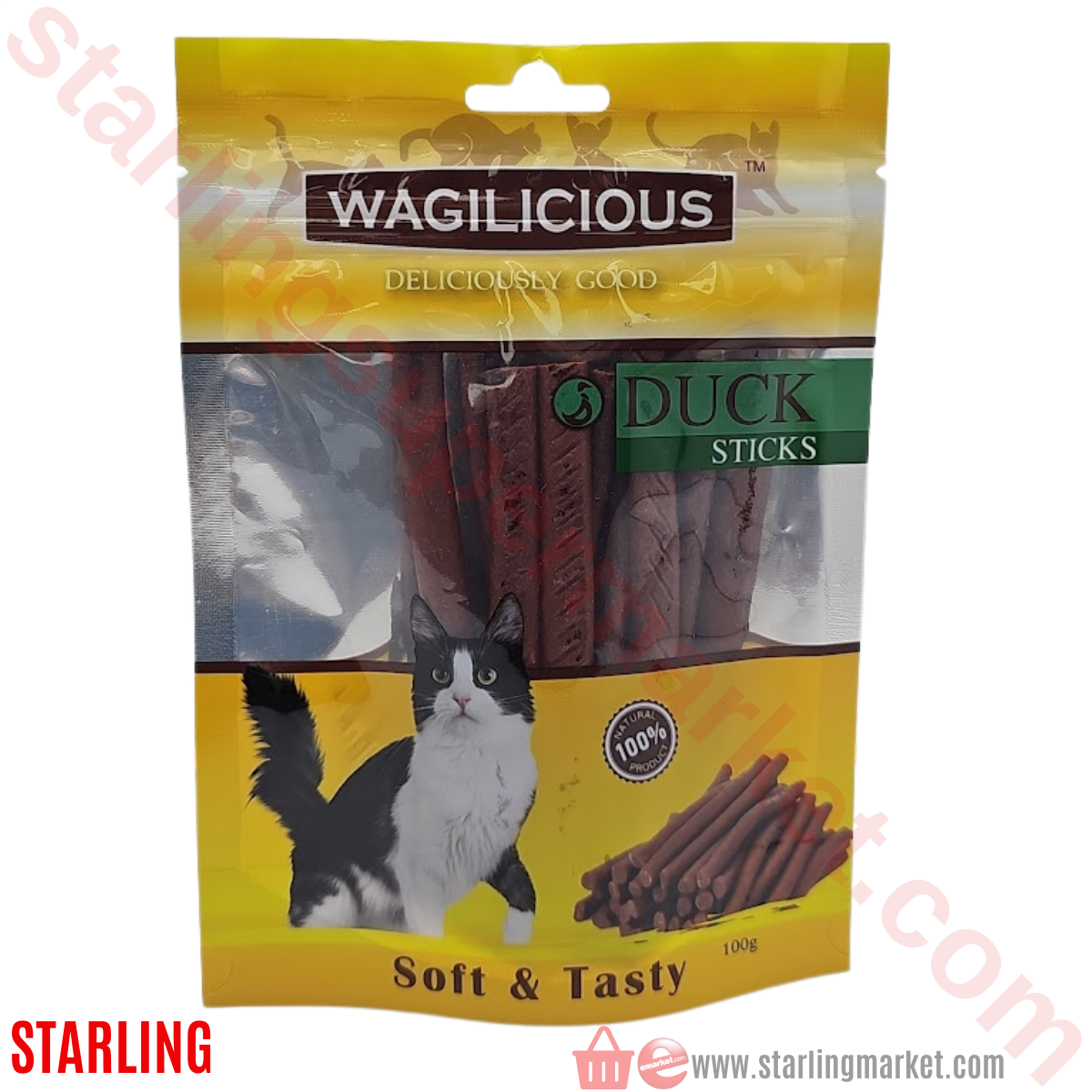 WAGILICIOUS KEDI ODUL MAMASI DUCK STICK 100 G