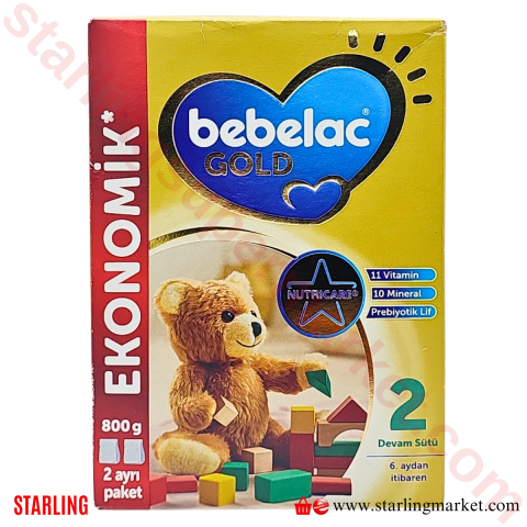 BEBELAC BEBE MAMA DEVAM GOLD NO:2 800 G