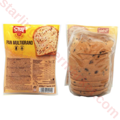 SCHAR GLUTENSIZ EKMEK PAN MULTIGRANO 250 G