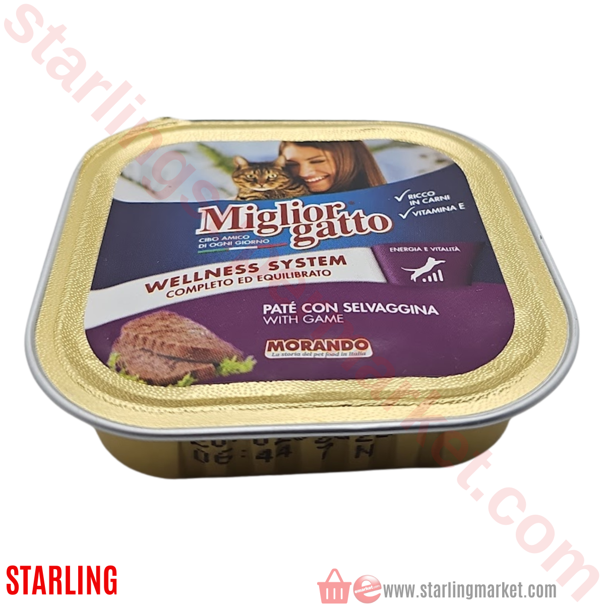 MIGLIORGATTO KEDI MAMASI ISLAK KARISIK ET 100 G