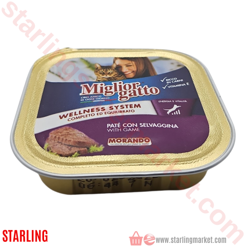 MIGLIORGATTO KEDI MAMASI ISLAK KARISIK ET 100 G