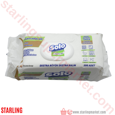 SOLO YUZEY HAVLU DOGAL GUC BEYAZ SABUN 100 LU