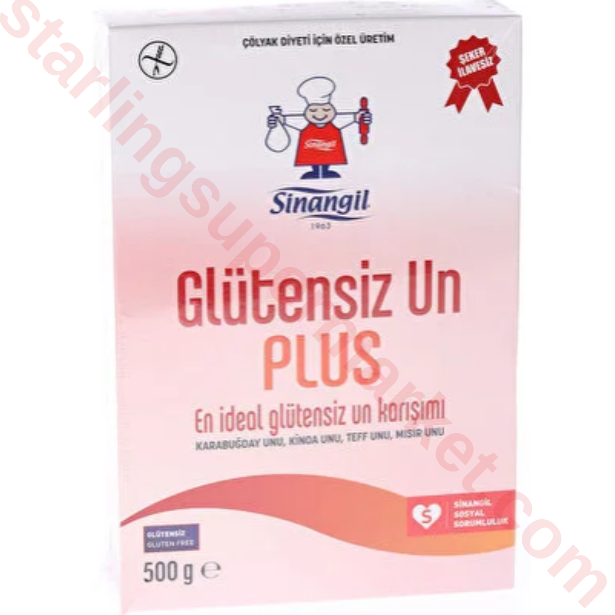SINANGIL GLUTENSIZ UN PLUS 500 G