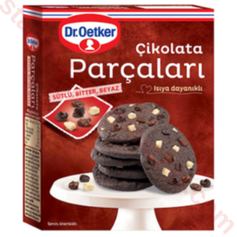 DR OETKER DEKOR SUTLU CIKOLATA PARCALARI 70 G