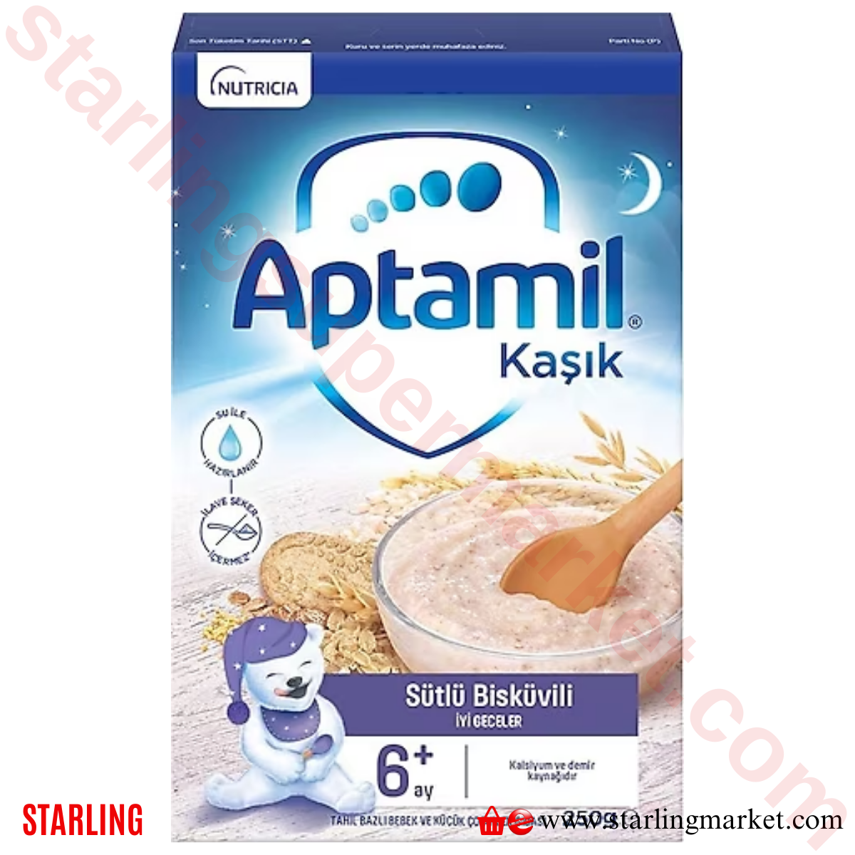 APTAMIL BEBE BISKUVI SUTLU 250 G