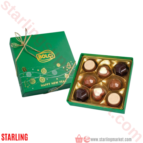 BOLCI CIKOLATA CHRISTMAS BOUTIQE GREEN 80 G