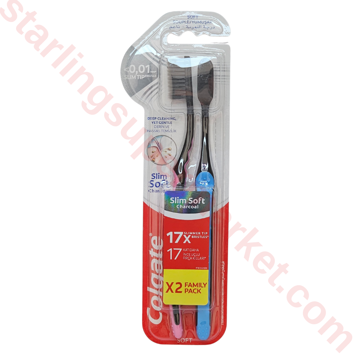 COLGATE DIS FIRCASI T-BRUSH MIKRO HAS.SI. SOFT 1+1
