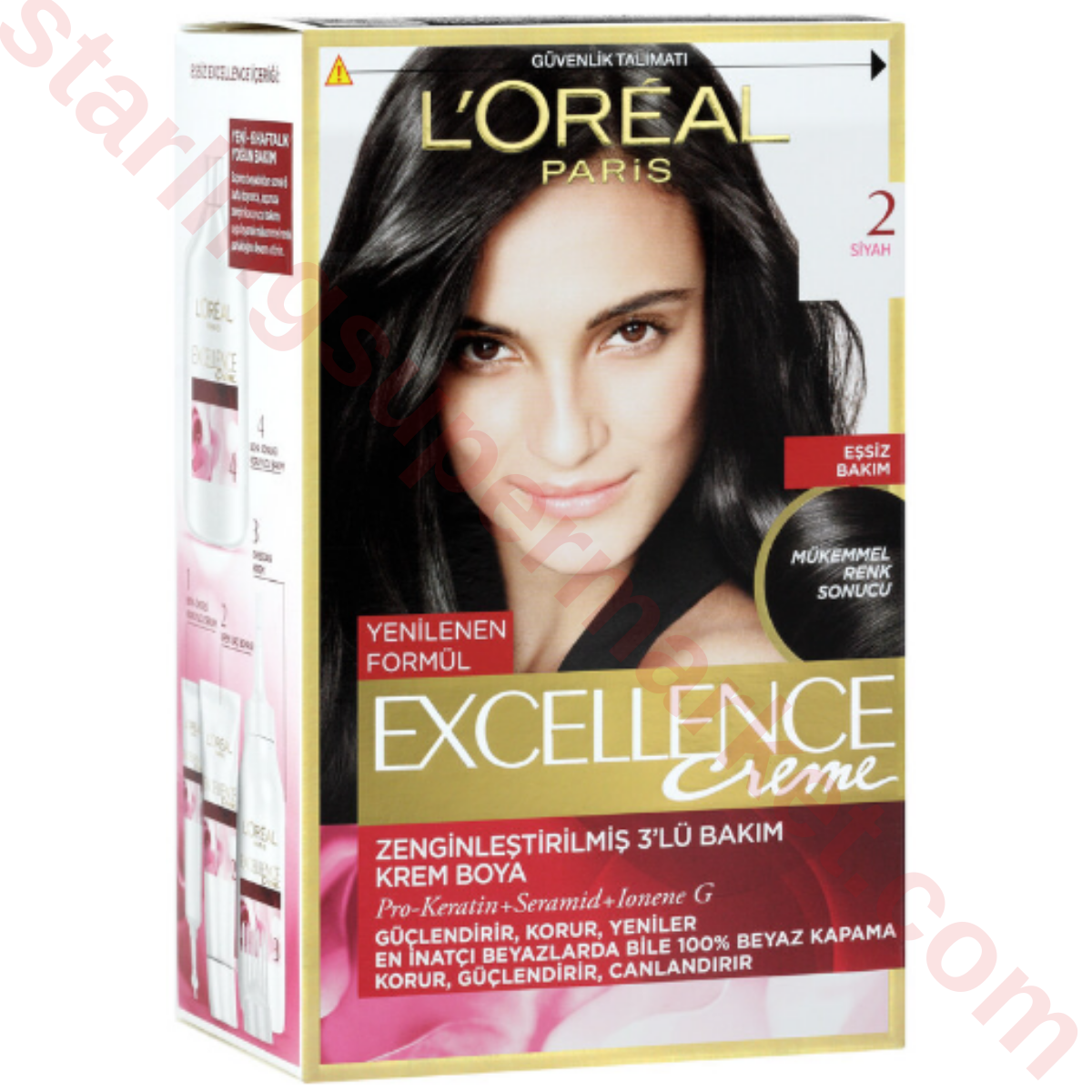 LOREAL EXCELLENCE CREME SIYAH 2