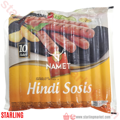 NAMET SOSIS HINDI UZUN 10 LU 420 G