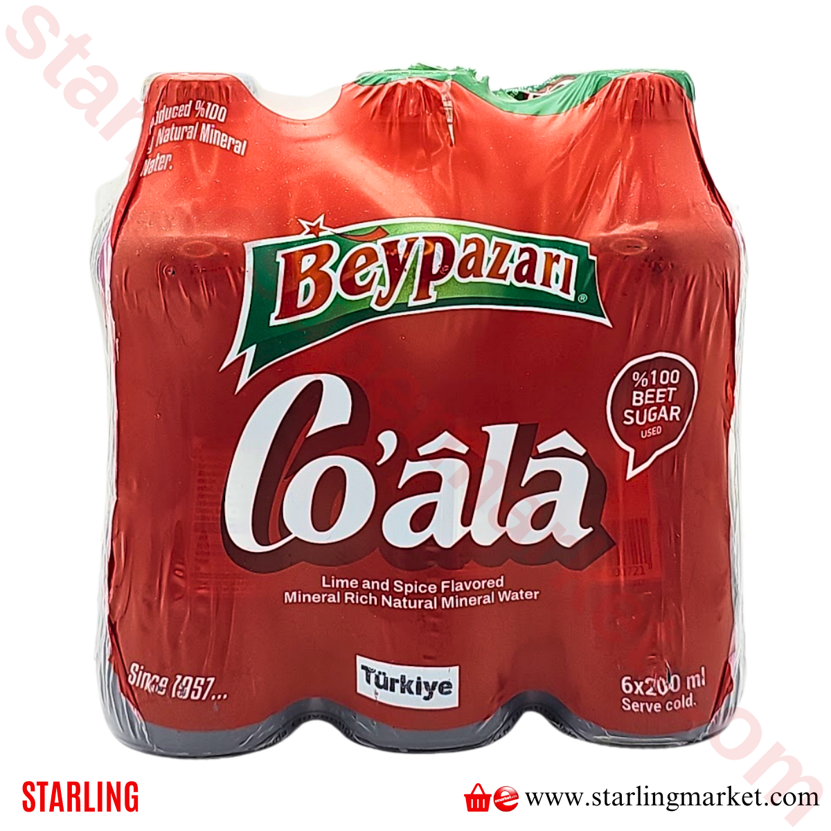 BEYPAZARI MADEN SUYU COALA 6*200 ML