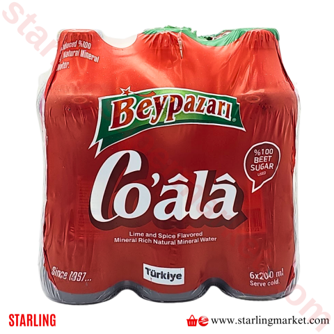 BEYPAZARI MADEN SUYU COALA 6*200 ML