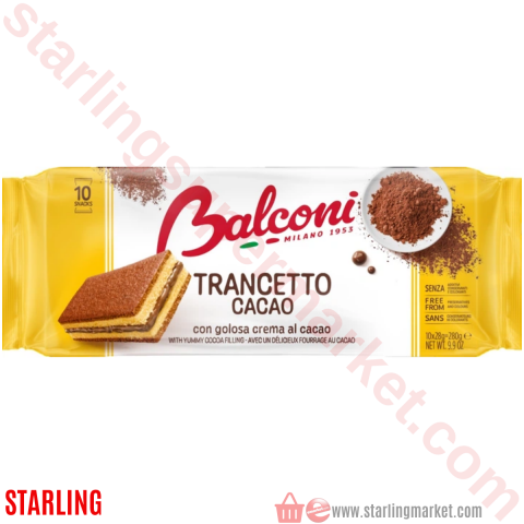 BALCONI KEK TRANCETTO CACAO 10*28G 280 G