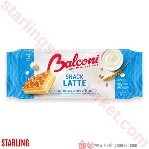 BALCONI KEK SNACK AL LATTE 10*28G 280 G