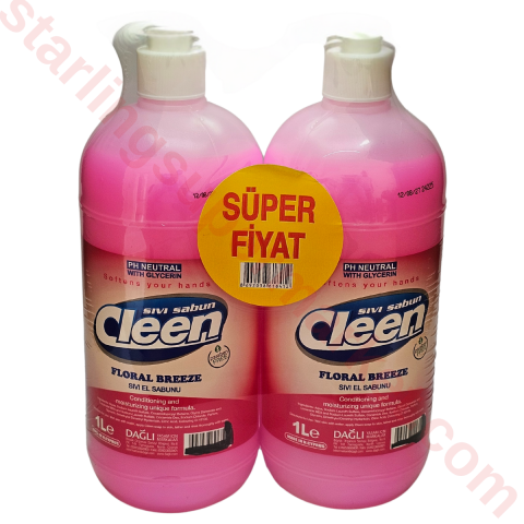 CLEEN SIVI SABUN PEMBE 1 LT 2 LI