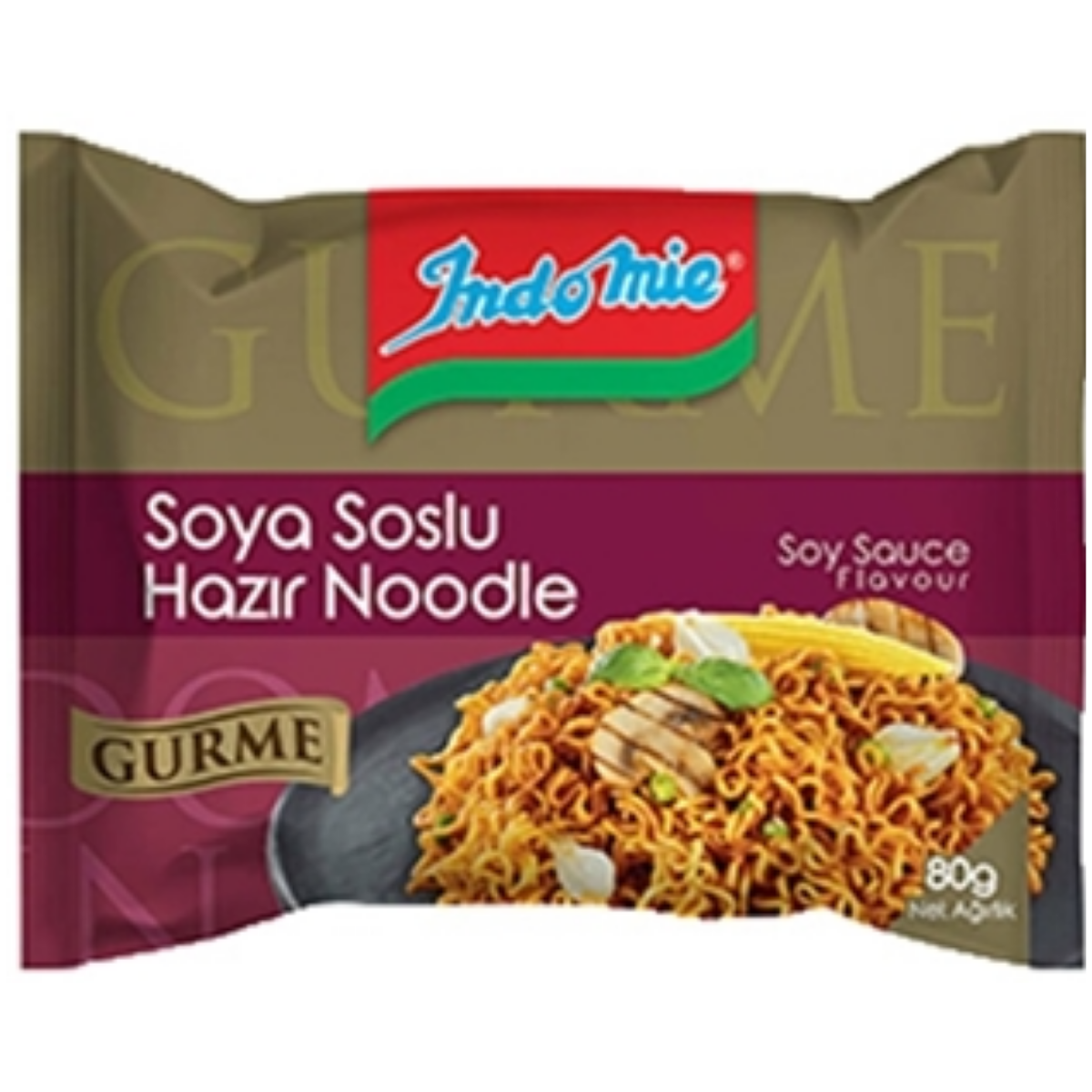 INDOMIE NOODLE GURME SOYA SOSLU 80 G