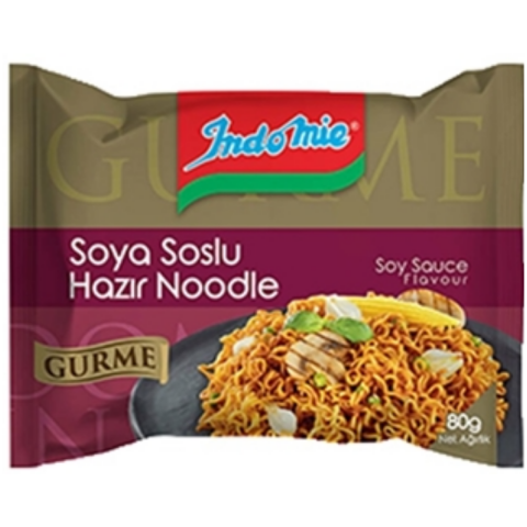 INDOMIE NOODLE GURME SOYA SOSLU 80 G