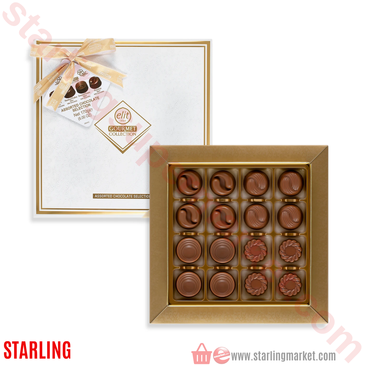 ELIT CIKOLATA GURME COLLECTION WHITE BOX 170 G